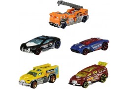 Pacote 5 Carros Sortidos, Hot Wheels, Mattel, Multicor - não é possível escolher as cores