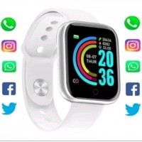 Relógio inteligente Smartwatch D20 Y68 Bluetooth monitor Saúde