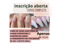 Curso alongamento/ manicure