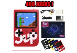Mini Video Game Sup Game Box 400 Jogos Em 1 Portátil Jogos Antigos