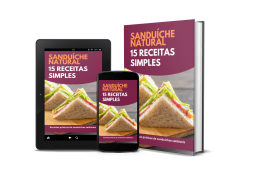 Ebook de receitas de sandúche natural simples e saudável