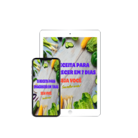 Ebook Culinária Com 15 Receitas para emagrecer em 7 dias
