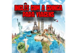 Inglês Com A Gringa Para Viagens E-book de inglês