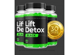 Detox Lift black, um produto perfeito para auxiliar no emagrecimento.