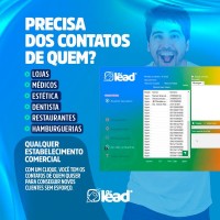 O GLeads o extrator de contatos mais completo do Brasil.