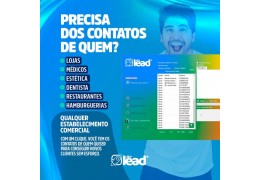 O GLeads o extrator de contatos mais completo do Brasil.