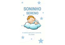 Soninho Sereno- Guia para melhorar o sono do seu bebê e prolonga-lo