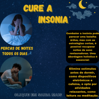 Cure a Insonia - um livro digital que vai te ajuda a cura sua insonia