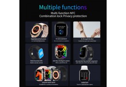 Smartwatch gS9 pro Max preto