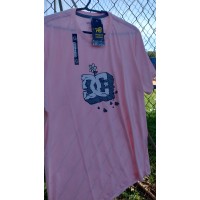 Camiseta Streetwear DC Shoes rosa