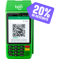 Maquina de cartão TON com 20% de desconto para TODO Brasil