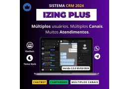 Izing Plus Sistema CRM para Múltiplos Canais White Label 2024