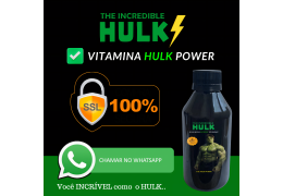 Vitamina The Hulk Power Estimulante 100% Natural