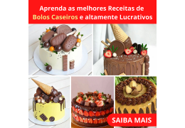 E-book Bolos Caseiros mais de 50 receitas deliciosas