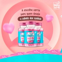 HAPPY HAIR Eleita a melhor e mais completa vitamina capilar do Brasil!