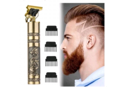 Máquina de Cortar cabelo para barba masculina designer aleatório Elétrico profissional.