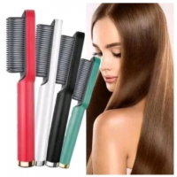 Escova alisadora de cabelos multifuncional bivolt