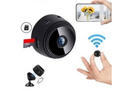 Mini Câmera Espiã Wifi Com Sensor E Visão Noturna C/ Som (3115)