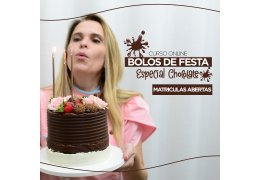 Bolos de Festa Especial-chocolate + Bolo Gelado na Marmita