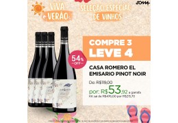 Vinho Casa Romero El Emisario Pinot Noir