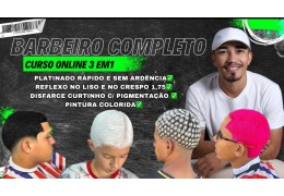 Barbeiro Completo- Curso online 3 em1