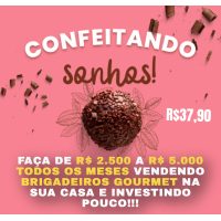 Curso on-line Confeitando Sonhos - Brigadeiro Gourmet