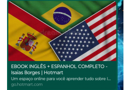 EBOOK INGLÊS + ESPANHOL COMPLETO Isaias Borges