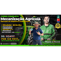 Mecanização Agrícola - Curso Completo - Operação de Máquinas & Implementos