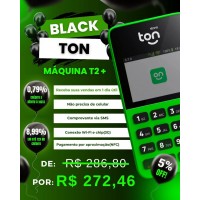 Maquininha T2 Black Ton