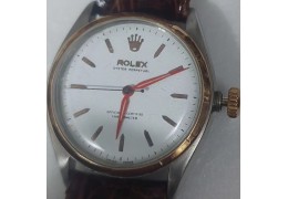 Relógio marca Rolex modelo osyter referência 6058 aço e ouro