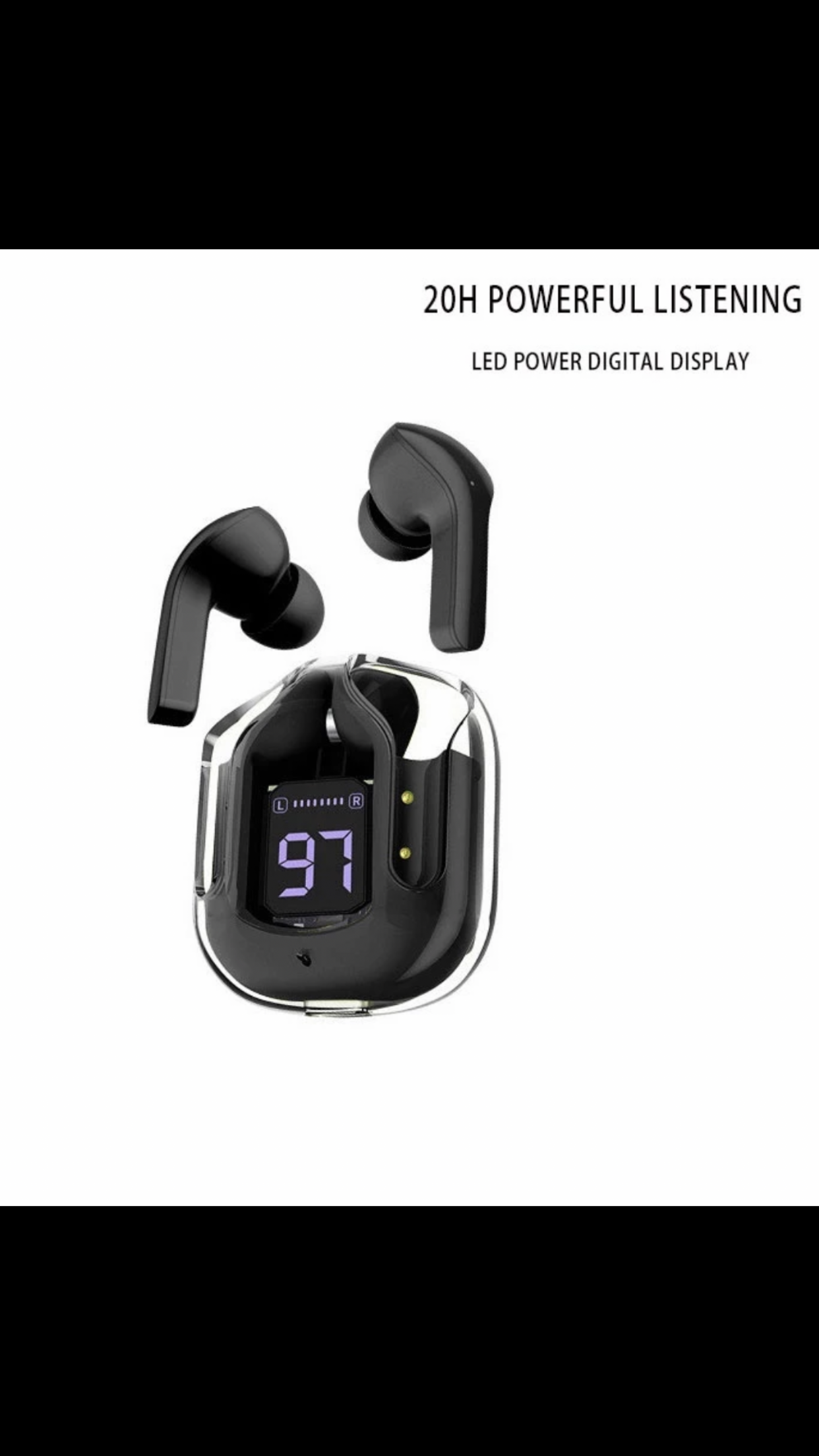 Fone De Ouvido Sem Fio Bluetooth 5.3 Ruído Cancelando Fones Com Microfone HiFi Stereo Dig