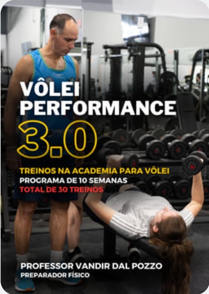 Curso de treino para Volei 3.0