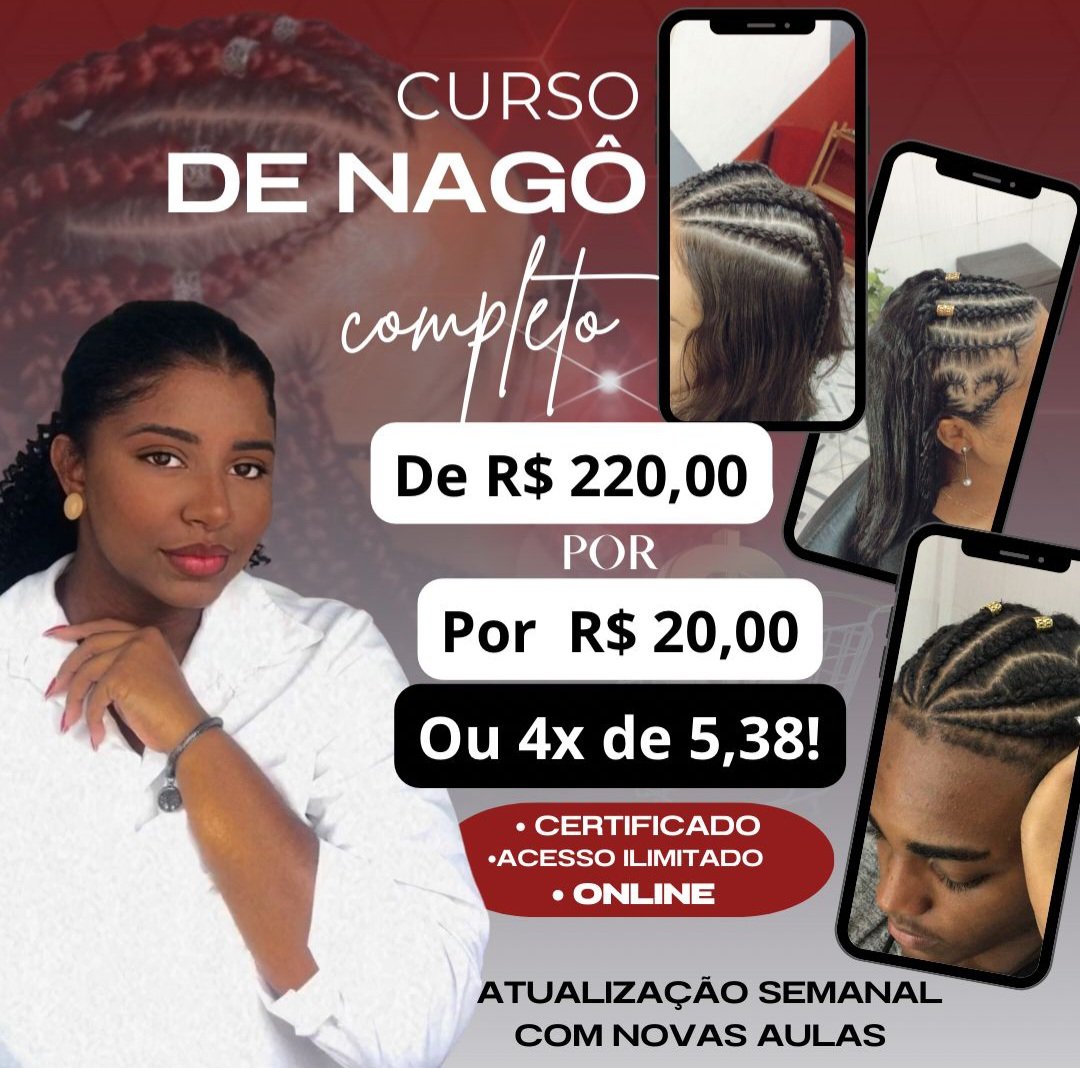 Curso Trança Nagô (avançado)