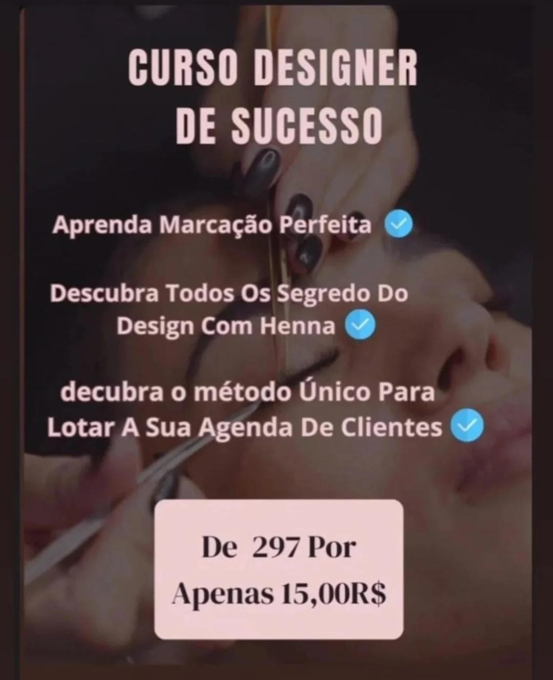 Curso de Design de sobrancelhas