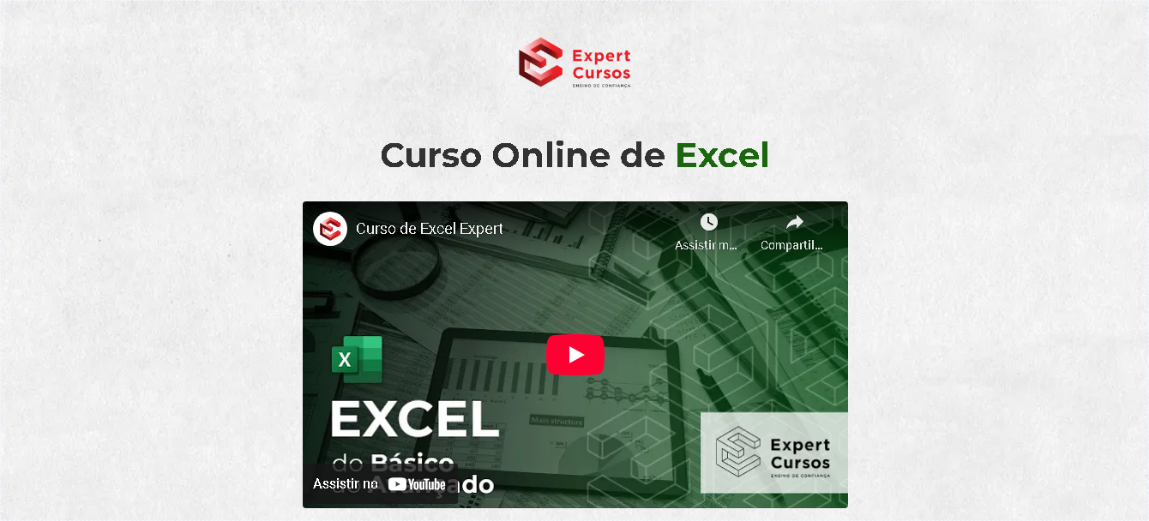 Curso Online de Excel