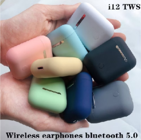 Wireless Earphones Bluetooth 5.0 i12 TWS