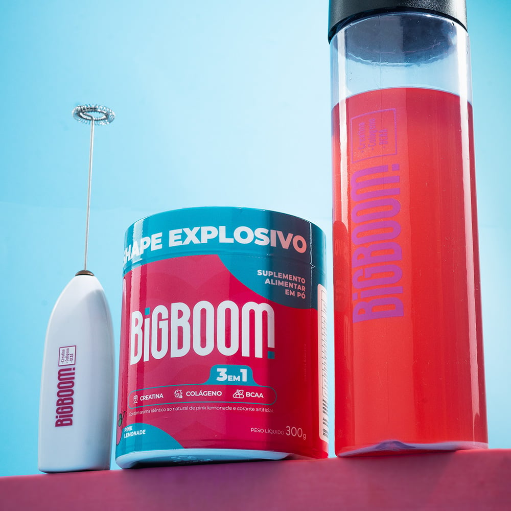 BigBoom Creatina 3 em 1 Shape Explosivo!