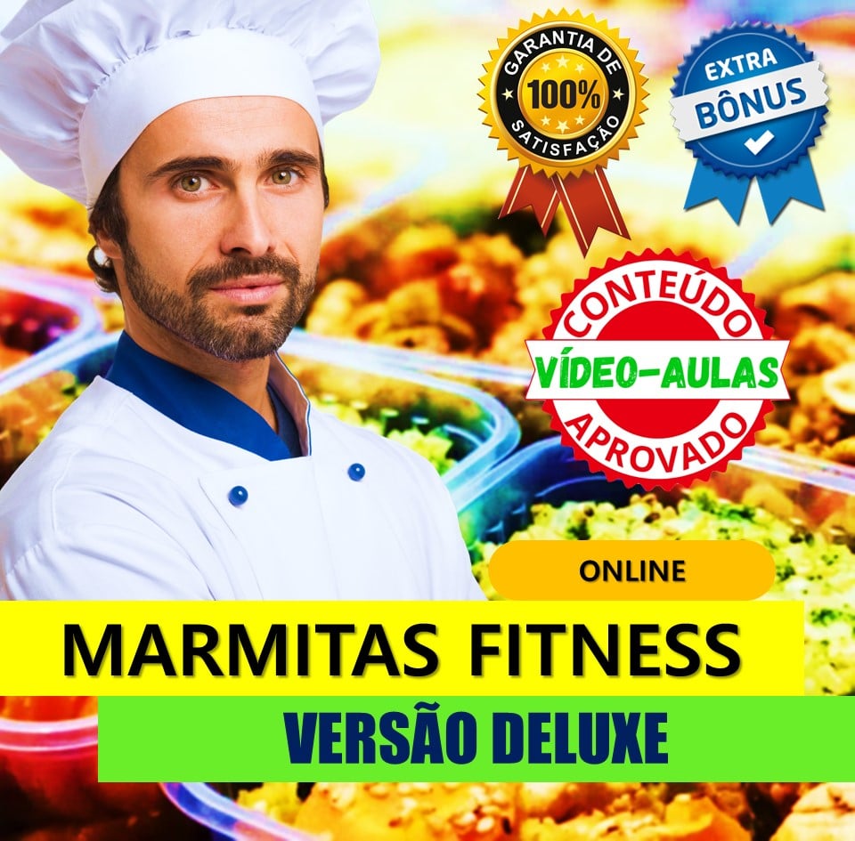 Curso De Marmitas Fitness Saudáveis - Marmitaria Fit: Versão Deluxe Online