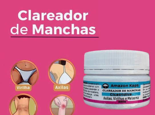 Clareador de Manchas de pele