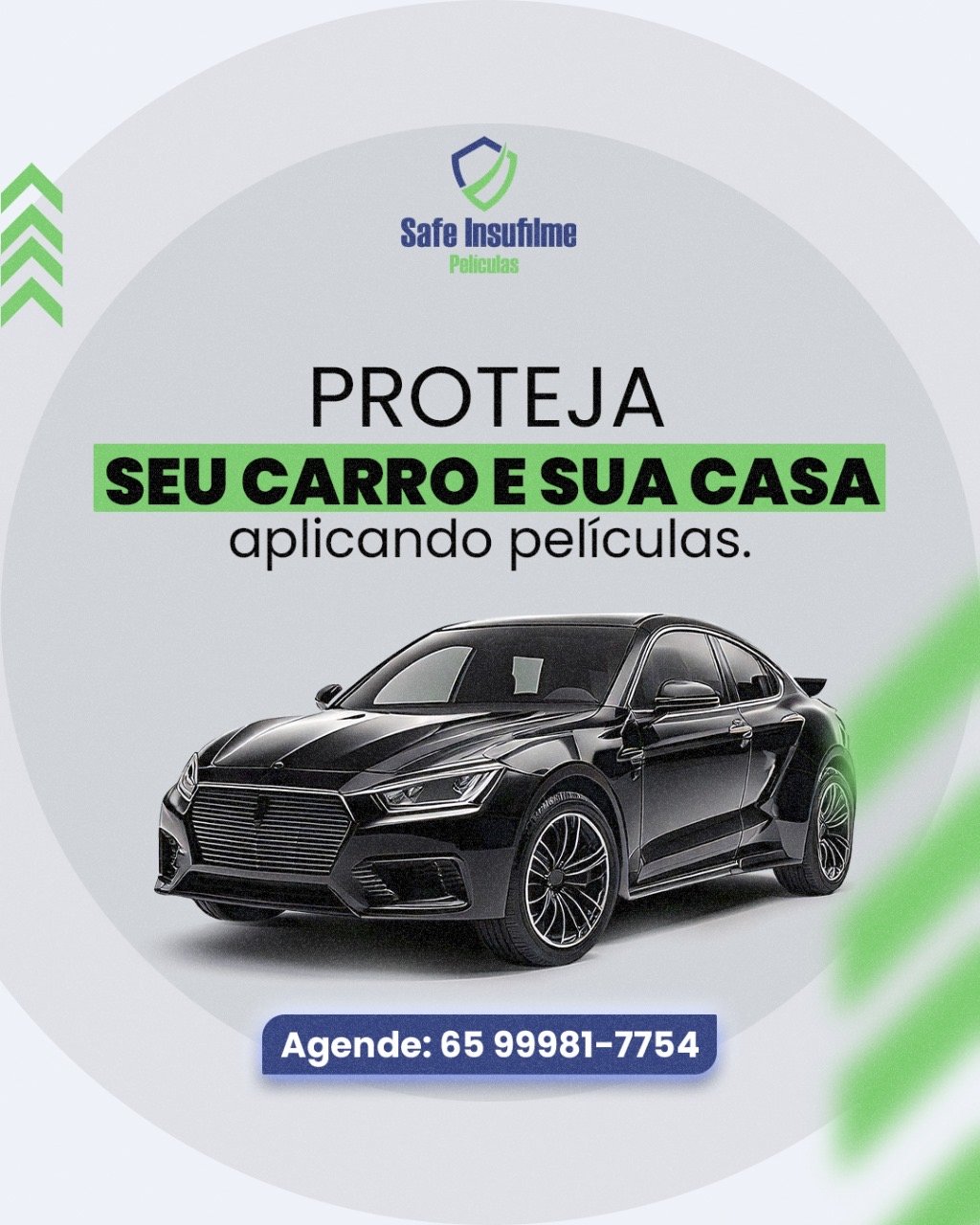 Instalações de insufilm em carros e residências