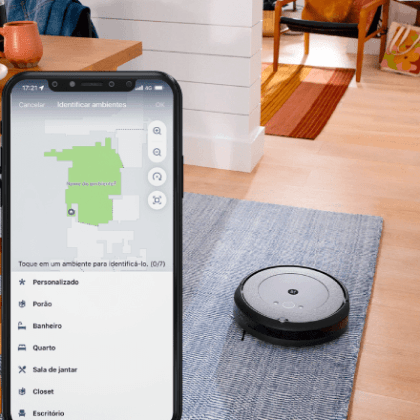 Robô Roomba i5 Combo Aspirador e Passa Pano da iRobot Ref.86371_0_0_U