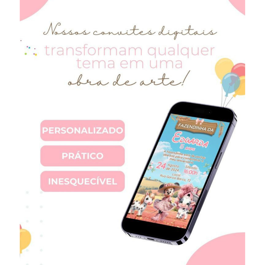 Convite Digital Personalizado