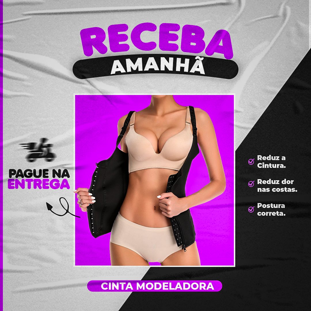 Cinta Colete Modeladora