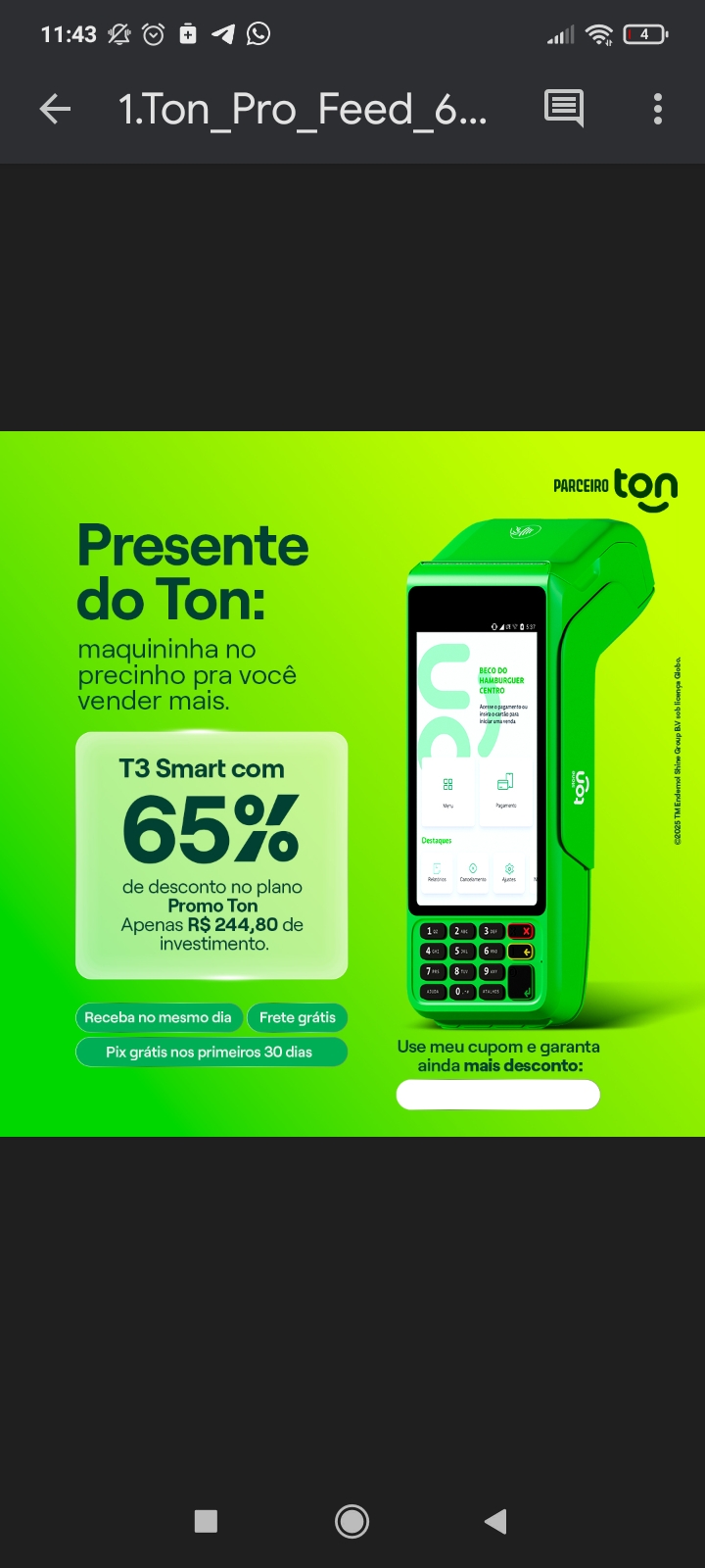 Máquina T3 Smart Ton Pro