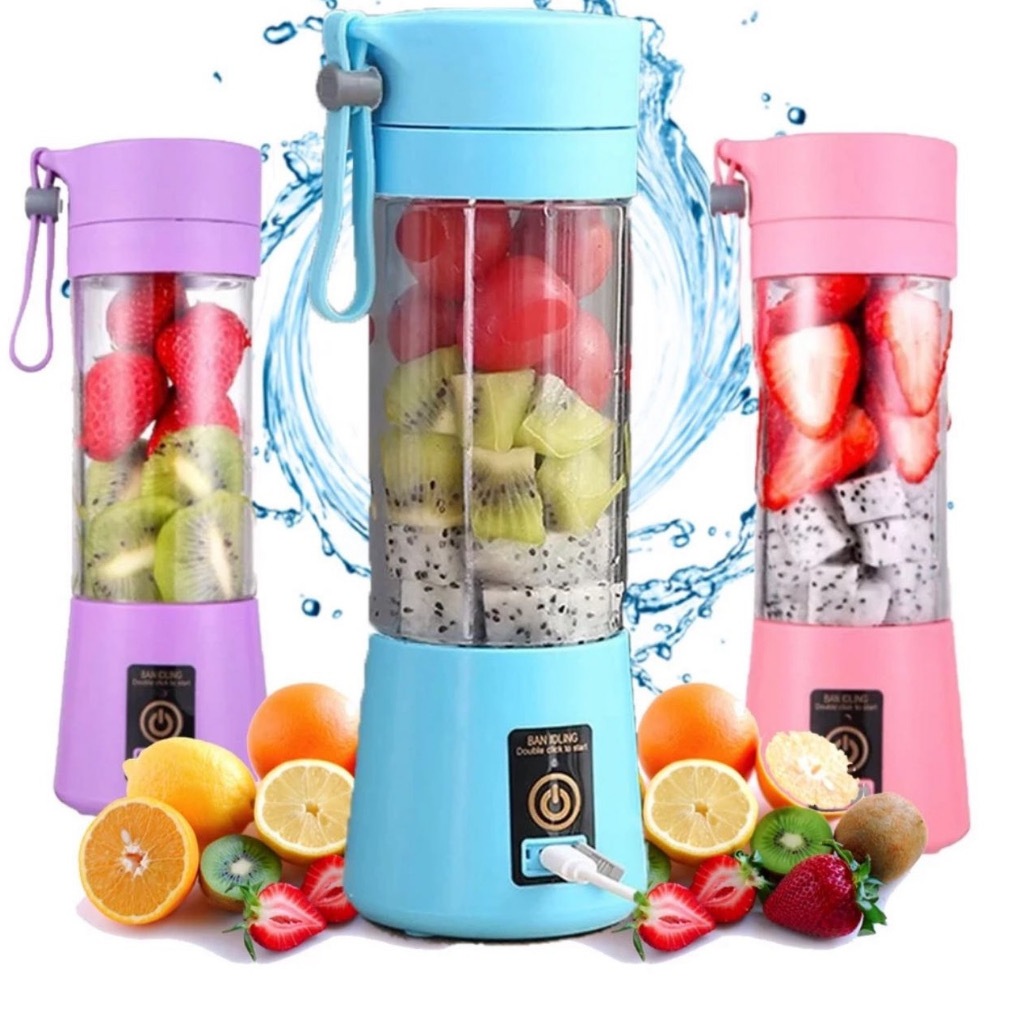 Mini Liquidificador Elétrico Suco Shake, Copo Portátil De Suco