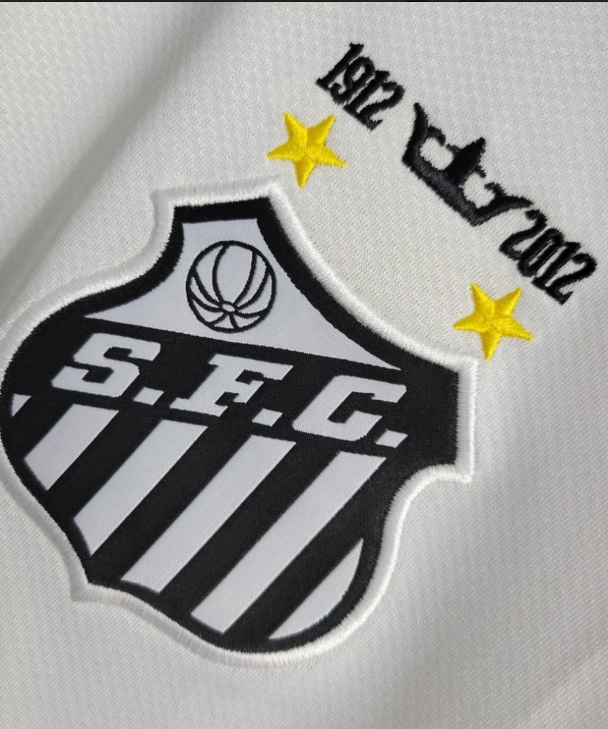 Camisa Retro Neymar - JR Santos 11/12 Nike Masculina - Branca