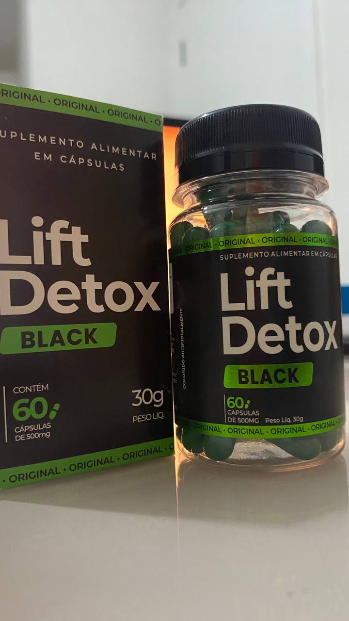 Lift Detox Black - Suplemento Natural