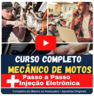 Curso Mecânico de Motos + Injeção Eletrônica Completo (Vídeo Aula