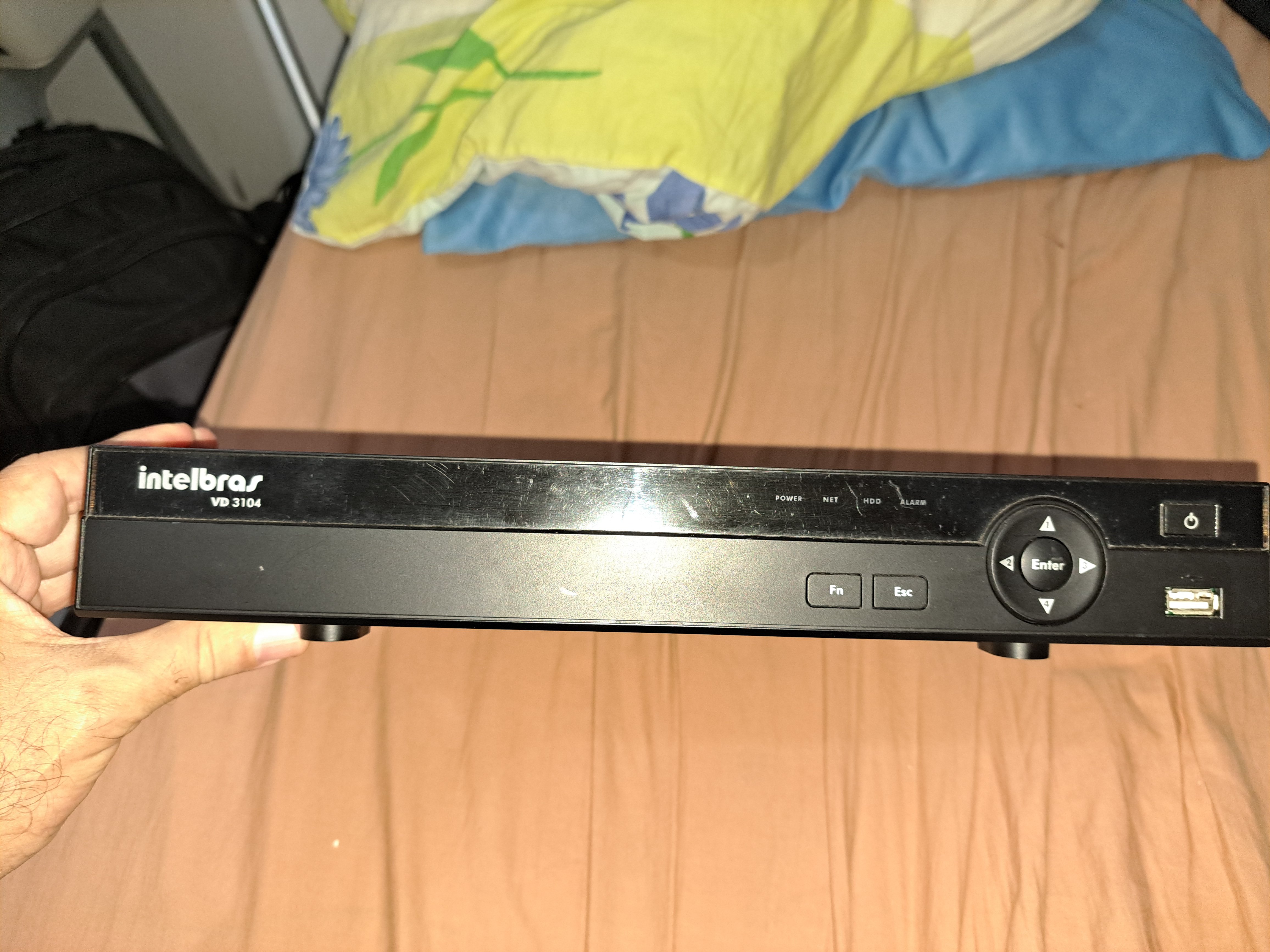 Kit Intelbrás DVR DV 3104 + 3 Câmeras USADOS