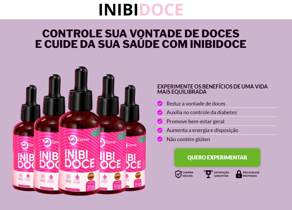 Inibidoce - Controle sua vontade de doces